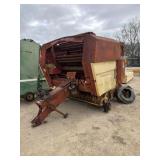 New Holland 855 Auto-Wrap Round Baler (Salvage)