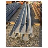 6pc Galv. Steel I-Beams