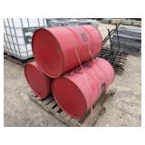 Pallet of 3 55G Drums