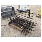 Pallet Lot of Wrought Iron Fence Panels