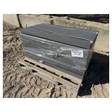 NEW 8pc 24"X48" Dark Gray Non-Textured Paver