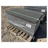 NEW 8pc 24"X48" Dark Gray Light-Textured Paver