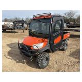 Kubota RTV X1100C Cab/Air 4x4 Diesel UTV