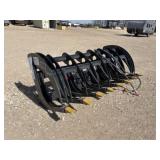 NEW Future Skid Steer Curved Wood Grabber