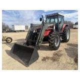 Massey Ferguson 6270 Cab/Air 4WD w/Quicke Loader