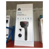 NEW Gentry Black Plastic Mail Box & Post Kit