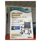 NEW Medline Ultra-Light Freedom Transport Chair