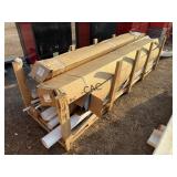 Lot of Assorted PVC/Irrigation Pipe & Downspouts