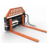 NEW Wolverine Skid Steer Hydraulic Pallet Forks