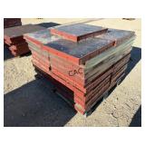 Pallet Lot of Concrete Forms
