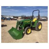 John Deere 3038E 4WD HST wD160 Loader/Bucket