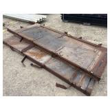 Lot of 2 Heavy Metal Doors