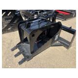 NEW Future Skid Steer Stump Grab Bucket