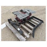 Skilsaw 10" Table Saw w/Stand and 5T Military Jack