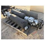 Lot of 3 Gast Piston Air Compressors with Tanks