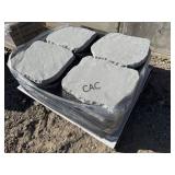 NEW 24pc Light Gray Path Stones