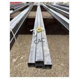 5pc 1.5"x1.5ï¿½x16ï¿½8ï¿½ Galv. Square Tubing 12ga