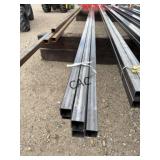 5pc 2"x2ï¿½x21ï¿½ Galv. Square Tubing 11ga