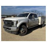 *2019 Ford F350 Diesel Crew Cab w/Utility Bed