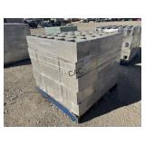 Pallet Lot of Concrete Blocks