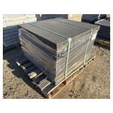 NEW 8pc 36"X36" Dark Gray Light Textured Paver