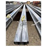 5pc 1.5"x1.5ï¿½x21ï¿½ Galv. Square Tubing 12ga