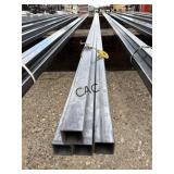 4pc 1.5"x1.5ï¿½x21ï¿½ Galv. Square Tubing 12ga