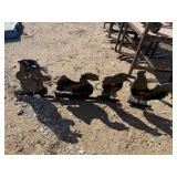 Lot of 4 Mini Big Daddy Shooting Targets