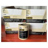 4ct NEW Scotch 1.88" Contractor Grade Masking Tape