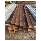 14pc. Steel I-Beams