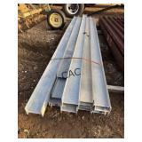 21pc Galv. Steel I-Beams