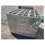 Pallet Lot of Concrete Blocks
