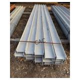 20pc Galv. Steel I-Beams