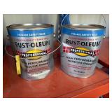 2GAL Rust-Oleum Oil-Based Safety Blue Paint
