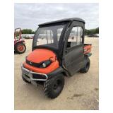 2017 Kubota 400Ci RTV CAB/Air Gas 4WD