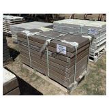 8ct 24"X48" Light Textured Brown Stone