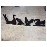 Lot of 5 Mini Big Daddy Targets