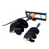 NEW Wolverine Skid Steer Auger w/2 Bits