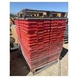 Pallet Lot of HD Plastic Totes
