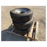 Lot of 3 Spare Tires for Trucks