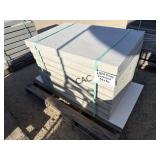 8ct 24"X36" Textured Light Gray Stone