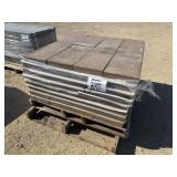 64ct 10"X20" Textured Brown Stone