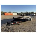 *2008 PJ Bumper Pull Equipment Trailer w/Ramps