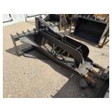 NEW PA Break Skid Steer Stump Grab Bucket