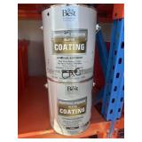 2pk NEW 1GAL Black Alkyd Coating