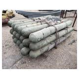 18pc Treated Fence Post w/Hardware