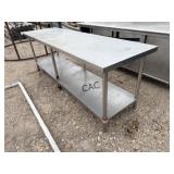 Stainless Steel Kitchen Prep Table
