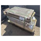 8ct 24"X36" Non-Textured Brown Stone