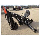 Yanmar B75 3pt Backhoe Attachment w/Thumb