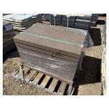 8ct 24"X36" Textured Brown Stone